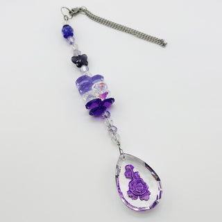 Purple Rose Suncatcher|76259
