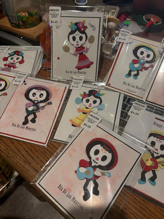 Halloween Card / Dia de los Muertos|117147