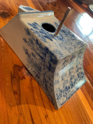 Eldreth Pottery Birdhouse Signed~ MTS|111324