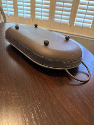 14.5” Rustic Metal Tray w/Handles & Feet RSV|79795