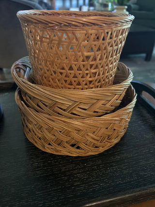 3 vintage basketsRSV|87325