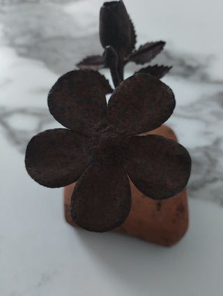 Metal flower art|65775