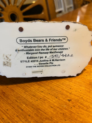 Boyds Bears Style #2015 RSV|99910