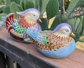 Vtg Mandarin Duck Pair RCD|88109