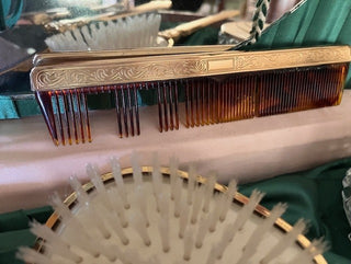 30s/40s gold tone, vanity set,8pcs|92051