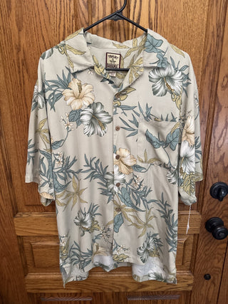 Vintage Tommy Bahama Men's Hawaiian Shirt Size LG-RCD|99226