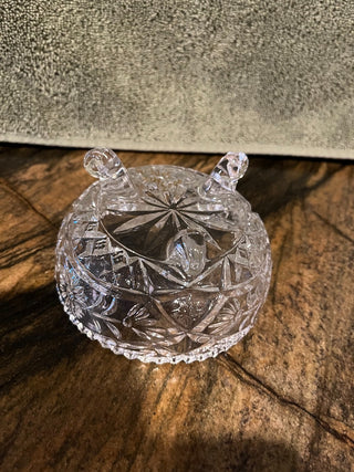 Crystal Footed Etched Bowl Numbered 426/1000. RSV|123165