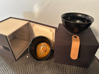 Saki Cups Kiriko, O-choko Set Two padded boxed MTS|73136