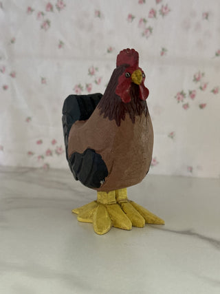 Midwest Wood Carved Primitive Rooster - RSV|107653