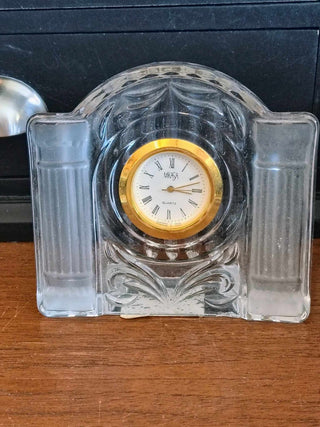 Mikasa Frosted Clock|54047