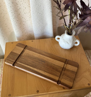 La Cuisine 13"x5.5" Wooden Tray (LZD - RSV)|108533