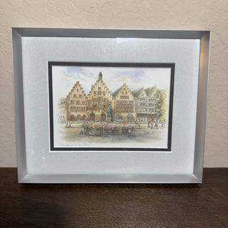 Bernadette Voz Frankfurt Watercolor Art Print RCD|101094
