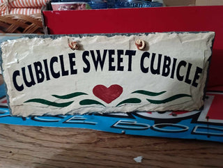 Vintage Cublical sign|60299