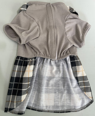 Small Dog Plaid Dress MTS|63808
