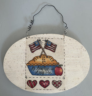 As American as Apple Pie Wood Sign MTS|90889
