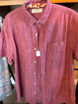 Men’s red Hawker Rye shirt XL MTS|83338