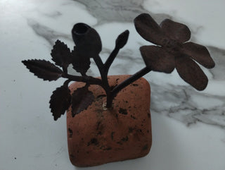 Metal flower art|65776