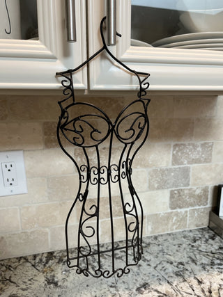 Metal Hanging Jewelry Holder (Dress) RCD|71287