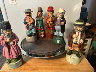 Alberta's Decanter Set 6 Handmade Ceramic Barware MTS|78954