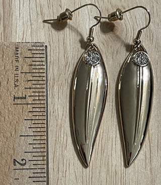 Metal Jewel Drop Dangling Earrings MTS|64068