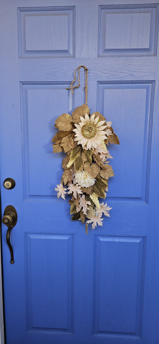 Fall Door Swag, Sunflower,  RSV|119841