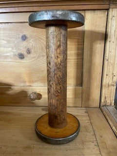 Antique Vermont 1933 Industrial Wooden Spool RCD|67679