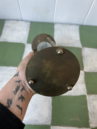 Vintage brass hourglass|82249