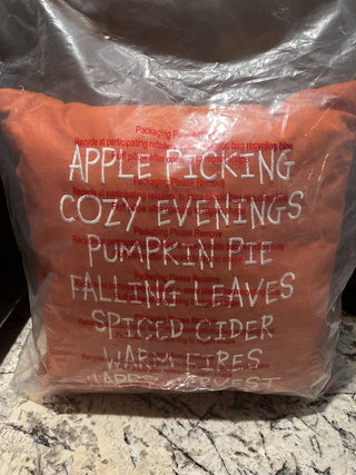 New Fall Decor Throw Pillow RCD|116407