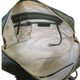 Michael Kors- Aster Weekender Green and Bronze Shoulder Bag|82606