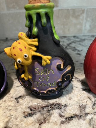 Set of 3 Halloween Potion Decor Bottles RCD|117299