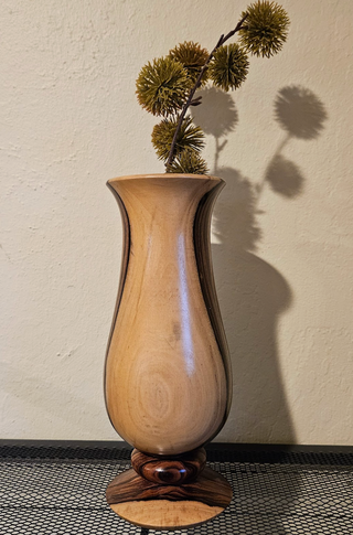 Marbled Wooden Vase (BRI) - MTS|115150