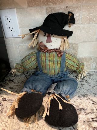 Fall/Halloween Scarecrow Shelf Sitter RCD|120406