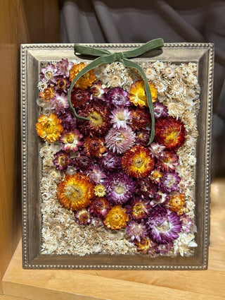 Handmade Dried Flower Frame (LZD - RSV)|111448