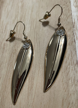 Metal Jewel Drop Dangling Earrings MTS|64067