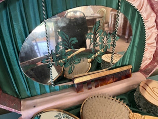 30s/40s gold tone, vanity set,8pcs|92050