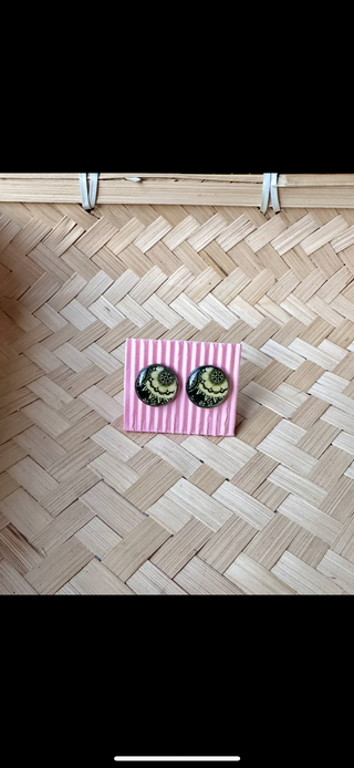 Fashion Stud Earrings (large) (LZD - RSV)|85848