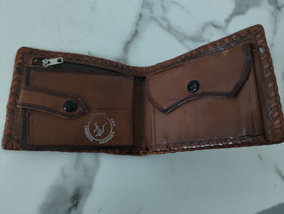 Mexican tooled wallet|65987