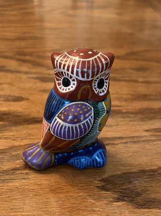 Mexican Folk Art Owl Figurine MTS|99530