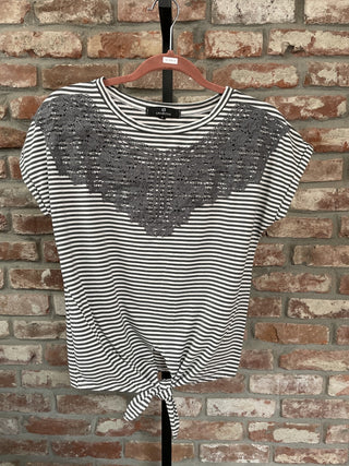 Unarosa Tie Top Sz S RSV|81159