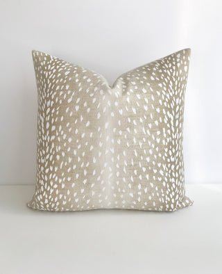 14x21 beige antelope pillow RSV|50841