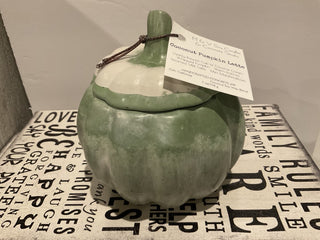 7 oz M-Size Handmade Concrete Pumpkin Candle|109601