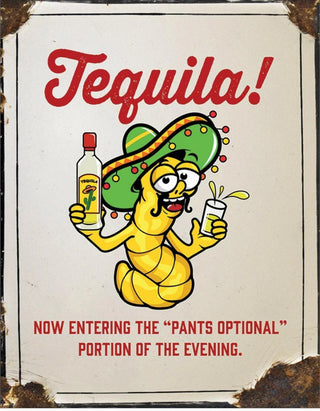 Tequila Metal sign #47 VV MTS|98995