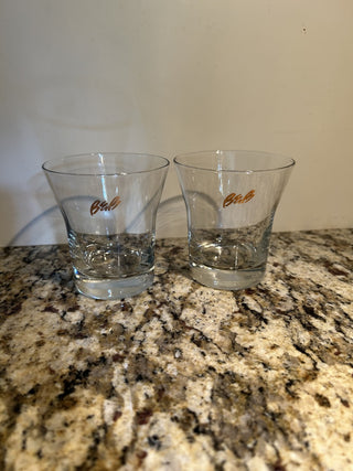 Bourbon/Whiskey Cordial Glasses, Set of 2, MTS|88547