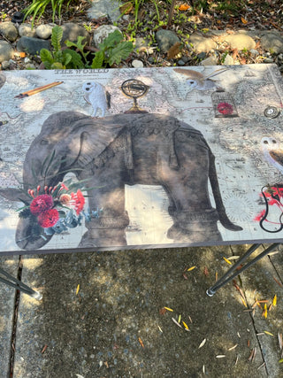 Custom Elephant Table/Desk w/Chair (set of 2) RSV|110118