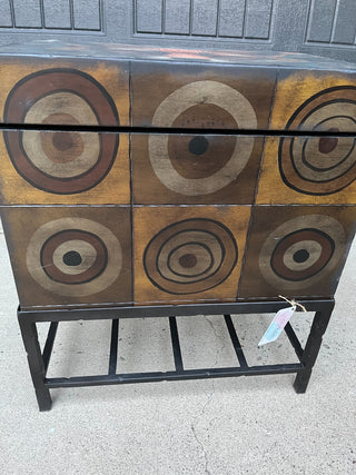 Steam Punk Trunk w/Wrought Removable Iron Base (Custom Design) RSV|106300