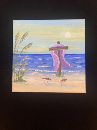 8 x 8 Hand painted original painting RCD|49455