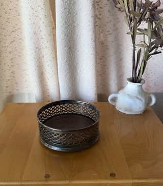 Vintage Silver Plate Wine Coaster (LZD - RSV)|108555
