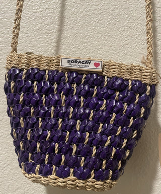 Purple Boracay Shoulder Bag MTS|84428