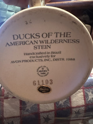 Avon Ducks of American Wilderness Stein #47 VV MTS|105631