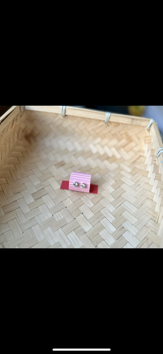 CZ Stud Earrings (LZD - RSV)|85851